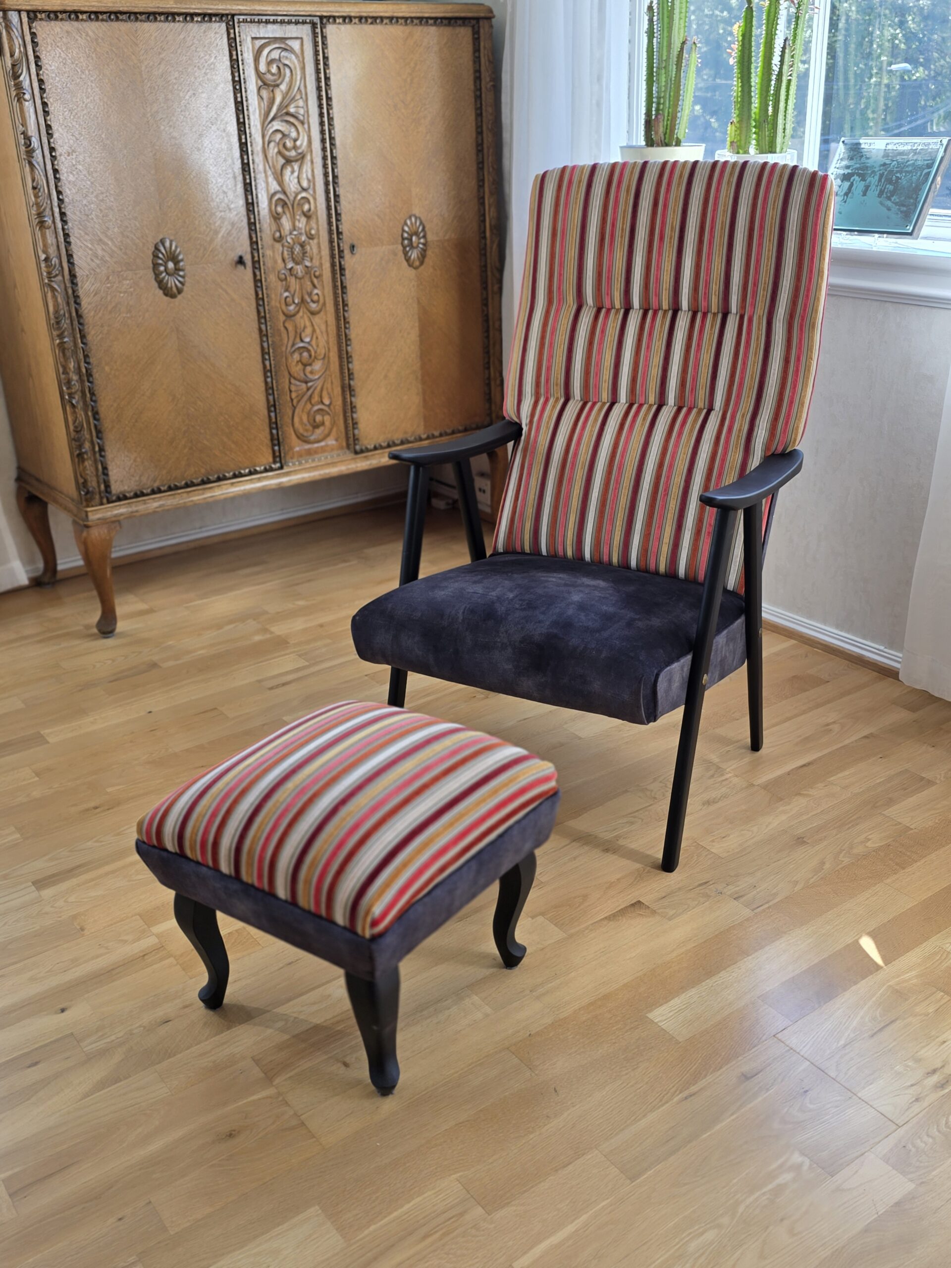 Norskprodusert retro lenestol - Bilde 8