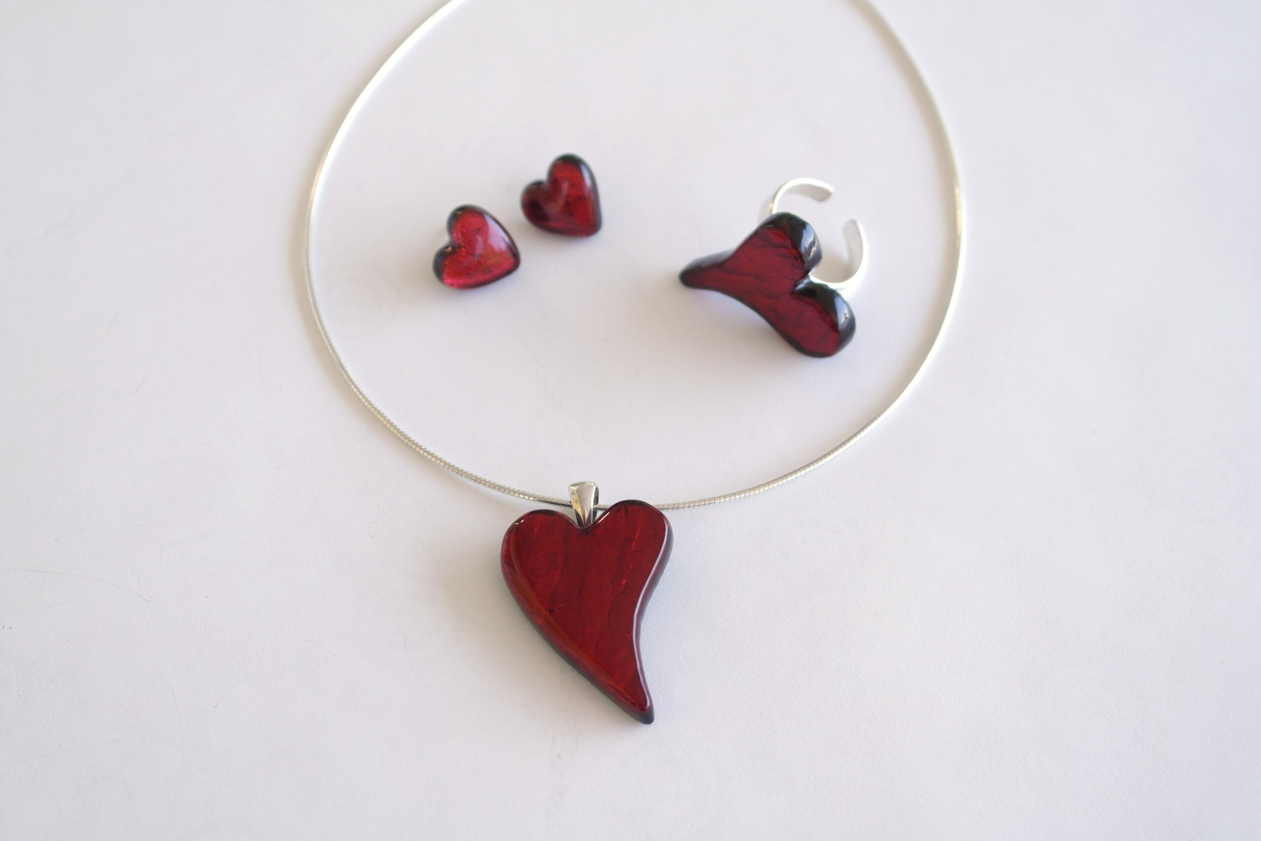 Hjerte - Smykkesett