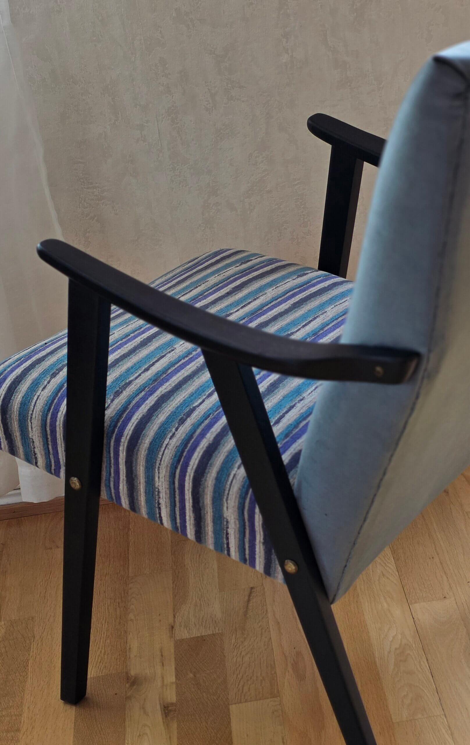 Lavrygget lenestol i klassisk skandinavisk stil - Bilde 3